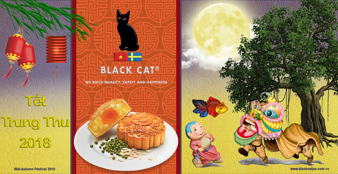 trung thu 2018 mid autumn festival - black cat insulation jsc