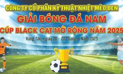 Công ty cổ phần kỹ thuật nhiệt mèo đen tổ chức giải đá bóng nam 2025 chào mừng kỉ niệm 50 năm giải phóng miền nam thống nhất đất nước và quốc tế lao động nhằm khuyến khích tinh thần thể thao và đoàn kết trong công ty