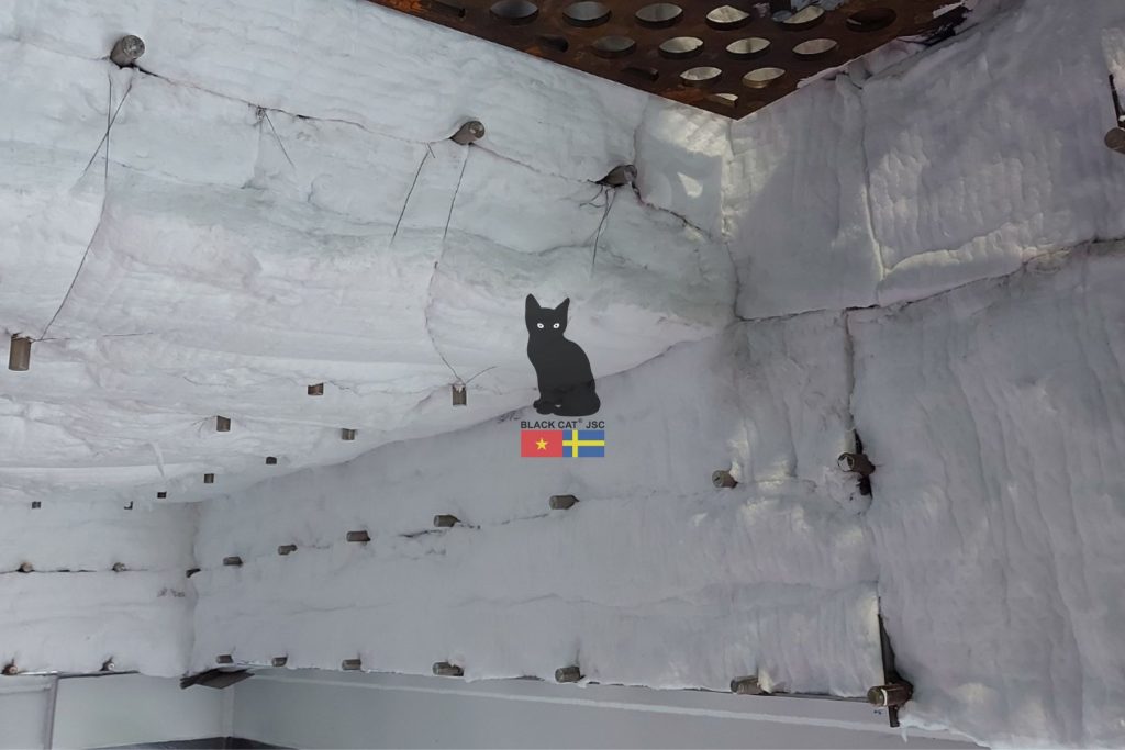 Highlighted Project: Black Cat Insulation Technical JSC carried out thermal insulation installation for the Heat Recovery Steam Generator (HRSG) at a gas-fired power plant.