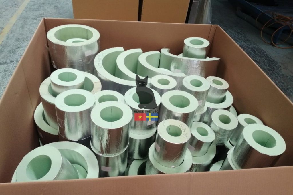 Dự án gia công xuất khẩu vật tư cách nhiệt bảo ôn sang Hàn Quốc
