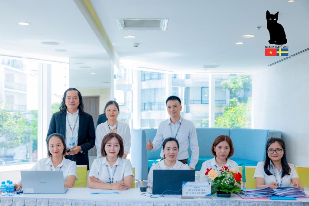 Shareholder eligibility verification conducted prior to the AGM.