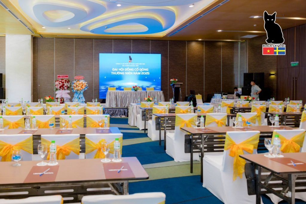 Công ty Cổ phần Kỹ thuật Nhiệt Mèo Đen (mã chứng khoán: BMK) tổ chức Đại hội đồng cổ đông thường niên năm 2025