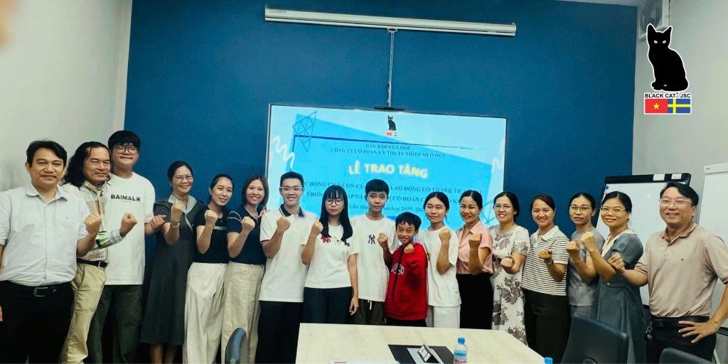 the Scholarship Fund of Black Cat Insulation Technical® JSC organized its 8th scholarship award program and support program for employees’ families facing special difficulties