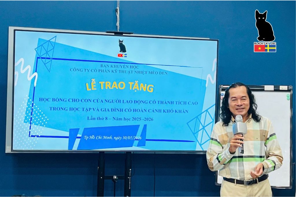 the Scholarship Fund of Black Cat Insulation Technical® JSC organized its 8th scholarship award program and support program for employees’ families facing special difficulties
