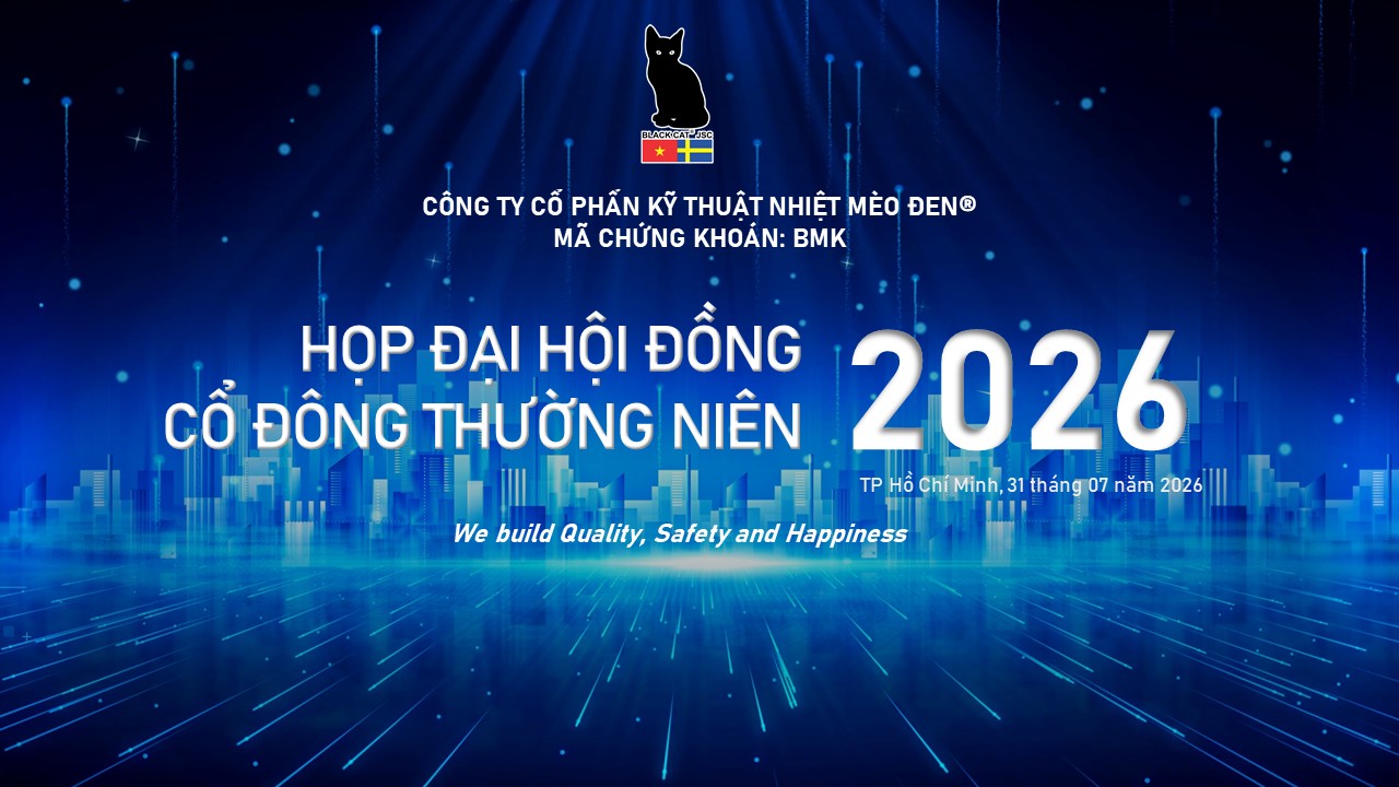 Cuộc họp ĐHĐCĐ thường niên 2026 Black cat JSC